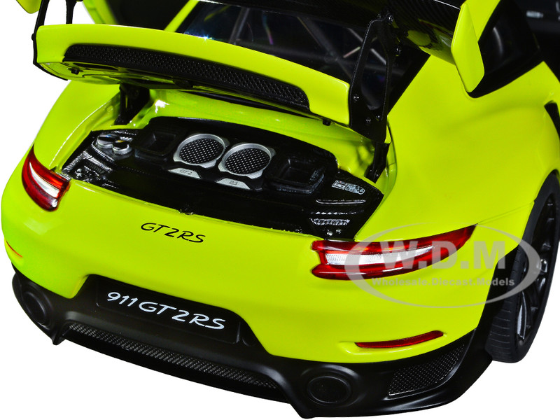 Porsche 911 991 2 GT2 RS Weissach Package Acid Green with Carbon