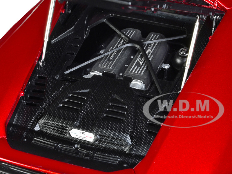 Lamborghini Huracan EVO Rosso Bia Red Metallic 1/18 Model Car