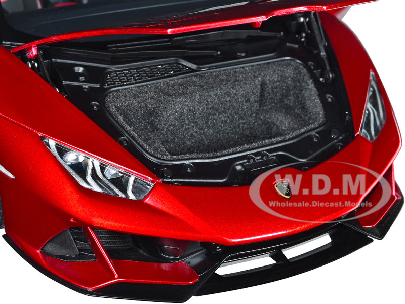 Lamborghini Huracan EVO Rosso Bia Red Metallic 1/18 Model Car