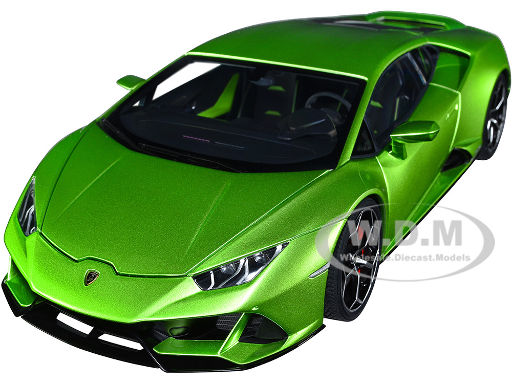 Lamborghini Huracan EVO Verde Selvans Green Metallic 1/18 Model Car Autoart  79215