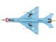 Mikoyan Gurevich MIG 21SPS The White Shark Fighter Aircraft 22+02 JG 1 Drewitz Air Base Germany 1990 Air Power Series 1/72 Diecast Model Hobby Master HA0108