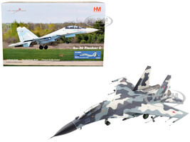 Sukhoi Su 30MK Flanker C Fighter Aircraft Russia Air Force Moscow 2009 Air Power Series 1/72 Diecast Model Hobby Master HA9504