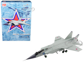 Mikoyan MIG 31K Foxhound D Interceptor Aircraft with KH 47M2 Missile 2022 Air Power Series 1/72 Diecast Model Hobby Master HA9701