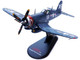 Vought F4U 4 Corsair Fighter Plane Marine Fighter Squadron 323 VMF 323 Death Rattlers USS Sicily CVE 118 1951 1/72 Diecast Airplane Model Legion LEG-14619LD