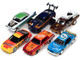 Street Freaks 2022 Set B of 6 Cars Release 2 1/64 Diecast Model Cars Johnny Lightning JLSF024B