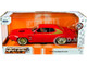 1972 Plymouth GTX Red with Gold Graphics Bigtime Muscle Series 1/24 Diecast Model Car Jada 34206
