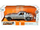 1966 Chevrolet Corvette Silver Metallic with Bronze Stripes Bigtime Muscle Series 1/24 Diecast Model Car Jada 34208