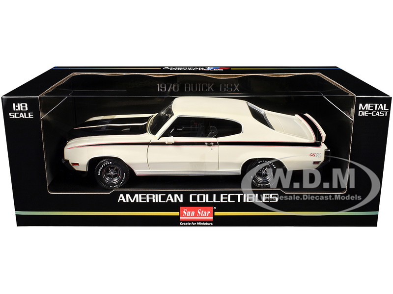 ミニカー　1/18 ビュイック GSX 1970(アポロホワイト) [5701] SunStar/サンスター ビュイック GSX 1970 アポロホワイト