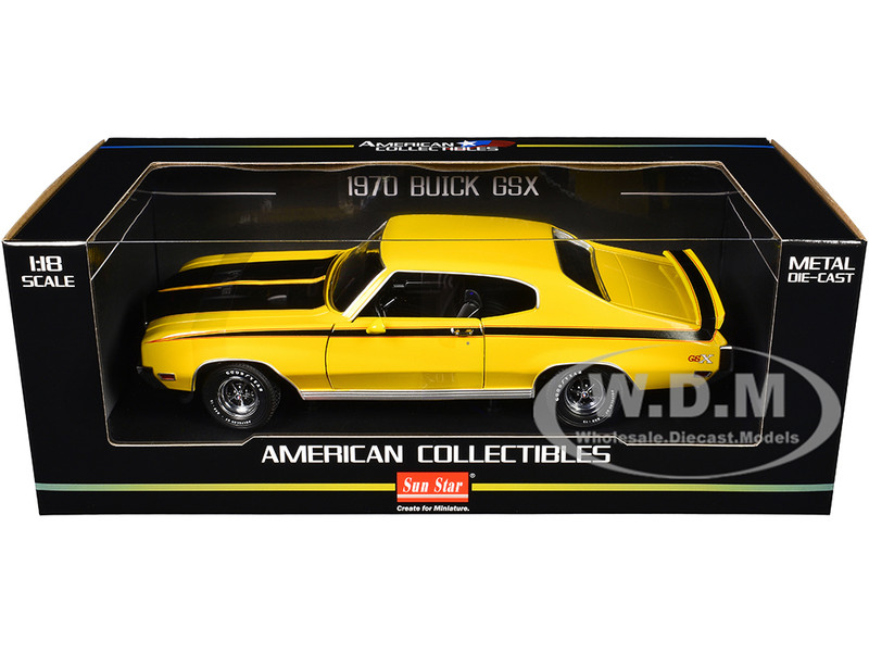 1970 Buick GSX 1/18 Diecast Model Car Sun Star SS-5702