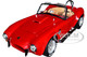 Shelby Cobra 427 S C Red 1/18 Diecast Model Car Kyosho 08047R