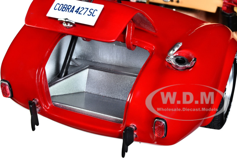 Shelby Cobra 427 S C Red 1/18 Diecast Model Car Kyosho 08047R
