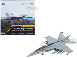 Boeing F A 18F Super Hornet Fighter Aircraft VFA 122 Flying Eagles 2022 United States Navy Air Power Series 1/72 Diecast Model Hobby Master HA5134
