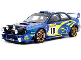 2002 Subaru Imprezza WRC Monte Carlo 1/18 Model Car Otto Mobile OT784