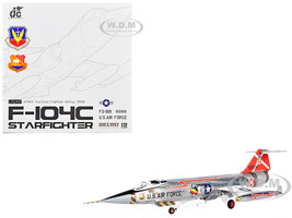 Lockheed F 104C Starfighter Fighter Aircraft 479th Tactical Fighter Wing 1958 United States Air Force 1/72 Diecast Model JC Wings JCW-72-F104-004