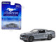 2010 Shelby GT500 Sterling Gray Metallic with White Stripes The Drive Home to the Mustang Stampede Series 1 1/64 Diecast Model Car Greenlight 13340D