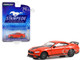 2021 Ford Mustang Mach 1 Race Red with Black Stripes The Drive Home to the Mustang Stampede Series 1 1/64 Diecast Model Car Greenlight 13340E