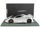 2020 Pagani Imola Matt Silver with Black Top with DISPLAY CASE Limited Edition to 220 pieces Worldwide model car 1/18 Model Car BBR P18192D