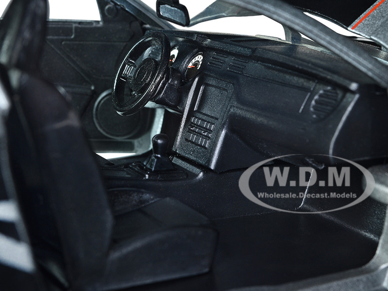 2010 Ford Mustang GT Matt Gray Metallic with Black Graphics and