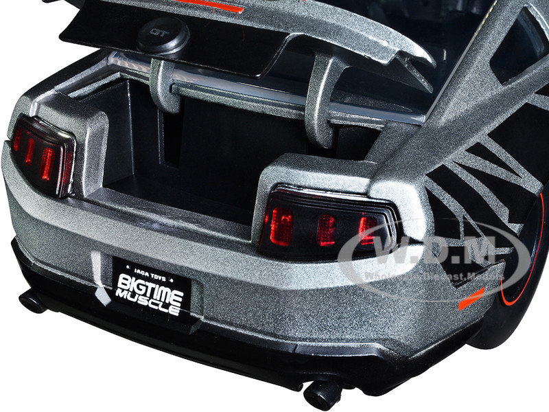 2010 Ford Mustang GT Matt Gray Metallic with Black Graphics