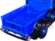 1937 Ford Pickup Truck Blue Metallic and Black American Classics 1/24 Diecast Model Car Motormax 73233AC-BLBK