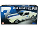 1965 Shelby GT 350R #7 Stirling Moss White Blue Stripes Limited Edition 516 pieces Worldwide 1/18 Diecast Model Car ACME A1801814