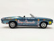 1970 Chevrolet Chevelle Convertible Blue Metallic White Stripes Briggs Chevrolet Drag Car Limited Edition 774 pieces Worldwide 1/18 Diecast Model Car ACME A1805522