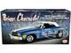 1970 Chevrolet Chevelle Convertible Blue Metallic White Stripes Briggs Chevrolet Drag Car Limited Edition 774 pieces Worldwide 1/18 Diecast Model Car ACME A1805522