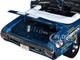 1970 Chevrolet Chevelle Convertible Blue Metallic White Stripes Briggs Chevrolet Drag Car Limited Edition 774 pieces Worldwide 1/18 Diecast Model Car ACME A1805522