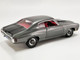 1970 Chevrolet Chevelle LS6 Shadow Gray Black Stripes Red Interior Limited Edition 678 pieces Worldwide 1/18 Diecast Model Car ACME A1805523