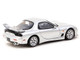 Mazda RX 7 FD3S Mazdaspeed A Spec RHD Right Hand Drive Silver Stone Metallic Global64 Series 1/64 Diecast Model Car Tarmac Works T64G-012-SL