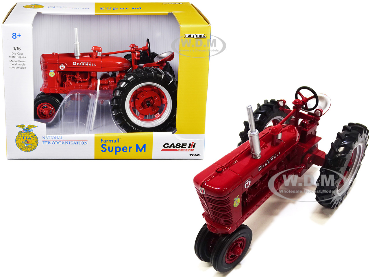 Ertl Farmall H ERTL 1/16 Scale Farmall Super M Narrow Front