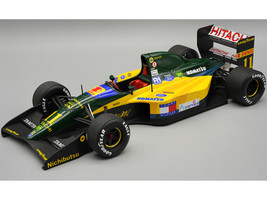 Lotus 107 1992 French GP Driver Mika Hakkinen Limited Edition 1/18 Model Car Tecnomodel TM18-227B
