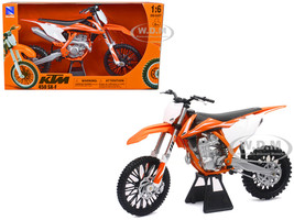 2019 Kawasaki KX 450F Dirt Bike Motorcycle Green and White 1/6