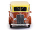 1938 International D 300 Delivery Van Yellow and Brown Oscar Mayer Ice Limited Edition to 250 pieces Worldwide 1/43 Model Car Esval Models EMUS43080B