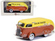 1938 International D 300 Delivery Van Yellow and Brown Oscar Mayer Ice Limited Edition to 250 pieces Worldwide 1/43 Model Car Esval Models EMUS43080B