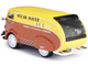 1938 International D 300 Delivery Van Open Back Yellow and Brown Oscar Mayer Ice Limited Edition to 250 pieces Worldwide 1/43 Model Car Esval Models EMUS43080C