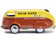 1938 International D 300 Delivery Van Open Back Yellow and Brown Oscar Mayer Ice Limited Edition to 250 pieces Worldwide 1/43 Model Car Esval Models EMUS43080C