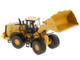 CAT Caterpillar 982 XE Wheel Loader Yellow with Operator High Line Series 1/50 Diecast Model Diecast Masters 85685