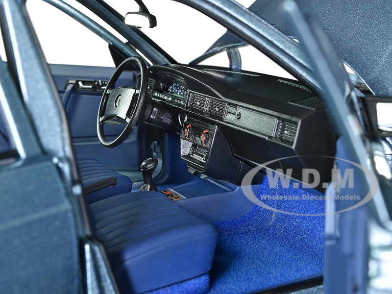 Norev 1984 1:18 Mercedes-Benz 190 E Light Blue