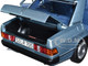 1984 Mercedes Benz 190 E Light Blue Metallic with Blue Interior 1/18 Diecast Model Car Norev 183828