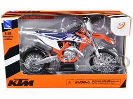 KTM 300 EXC TPI Enduro Dirt Bike Motorcycle Orange 1/12 Diecast