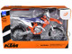 KTM 450 SX F Dirt Bike Motorcycle Orange and White 1/12 Diecast Motorcycle Model New Ray 58343