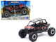 Polaris RZR XP 4 Turbo EPS Sport UTV Red Metallic with Graphics and Black Top Xtreme Off Road Series 1/18 Diecast Model New Ray 57976B