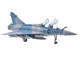 Dassault Mirage 2000B Fighter Plane Blue Camouflage with Missile Accessories Wing Series 1/72 Diecast Model Panzerkampf 14625PA