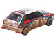 Lancia Delta HF Integrale Evoluzione Martini Racing 1992 Rally MonteCarlo 4 Piece Set 1/64 Diecast Models True Scale Miniatures MGTS0002
