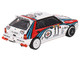 Lancia Delta HF Integrale Evoluzione Martini Racing 1992 Rally MonteCarlo 4 Piece Set 1/64 Diecast Models Mini GT MGTS0002