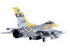 General Dynamics F 16C Fighting Falcon Fighter Aircraft USAF Texas ANG 182nd FS Lone Star Gunfighters 70 years Anniversary Edition 2017 1/72 Diecast Model JC Wings JCW-72-F16-013