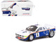 Lancia 037 4 Salvador Servia Jordi Sabater Third Place Rally Costa Brava 1985 Hobby64 Series 1/64 Diecast Model Car Tarmac Works T64P-TL002-85RCB04