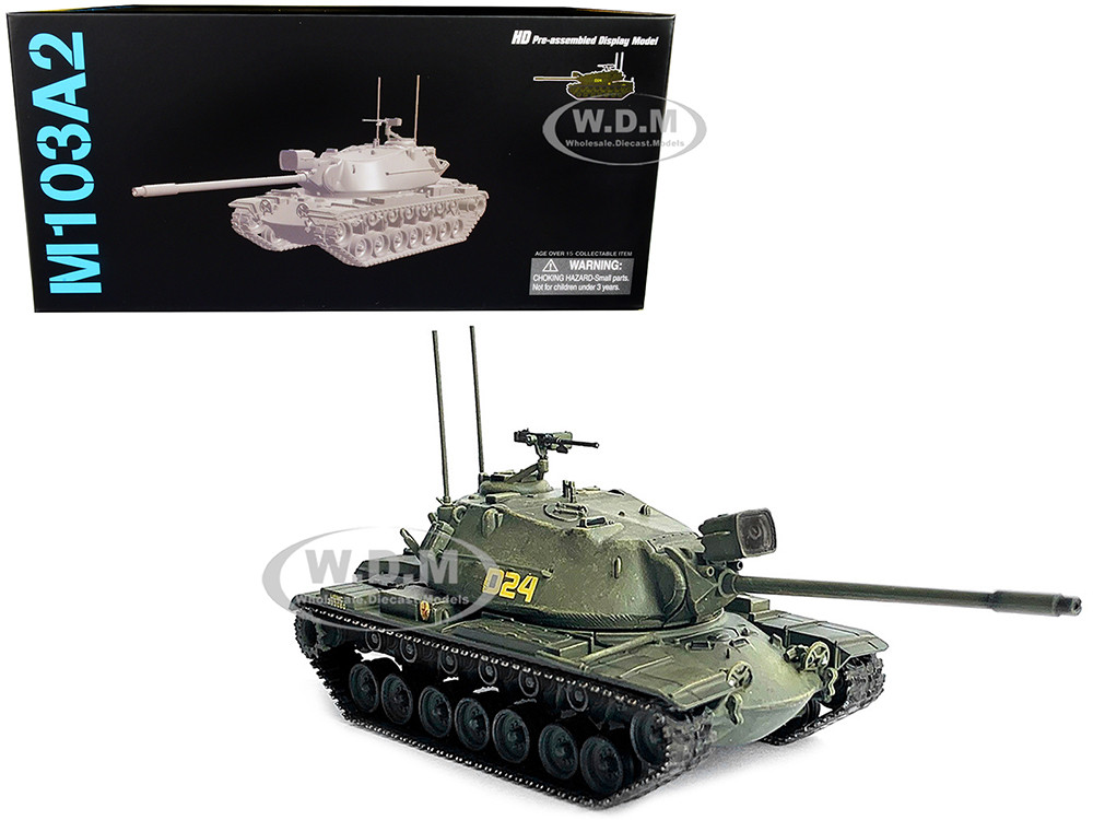 United States M103A2 Heavy Tank D24 Olive Drab NEO Dragon Armor