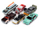 Street Freaks 2023 Set B of 6 Cars Release 1 1/64 Diecast Model Cars Johnny Lightning JLSF025B
